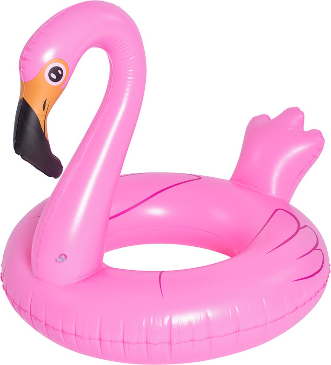 Oneiro’s Luxe Zwemband Flamingo | 115cm - zomer – tuin – spelen - speelgoud – buitenspeelgoed – zwembad – zwemmen – zomer – intex – tuinaccessoires – koelen